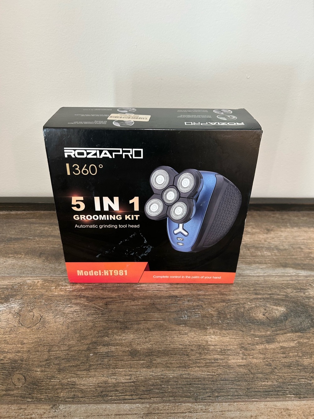 ROZIAPRO 5-in-1 Grooming Kit - Black and Blue